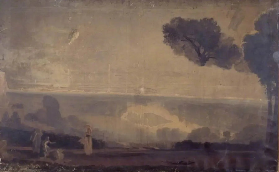 Richmond Hill with Girls Carrying Corn - J. M. W. Turner