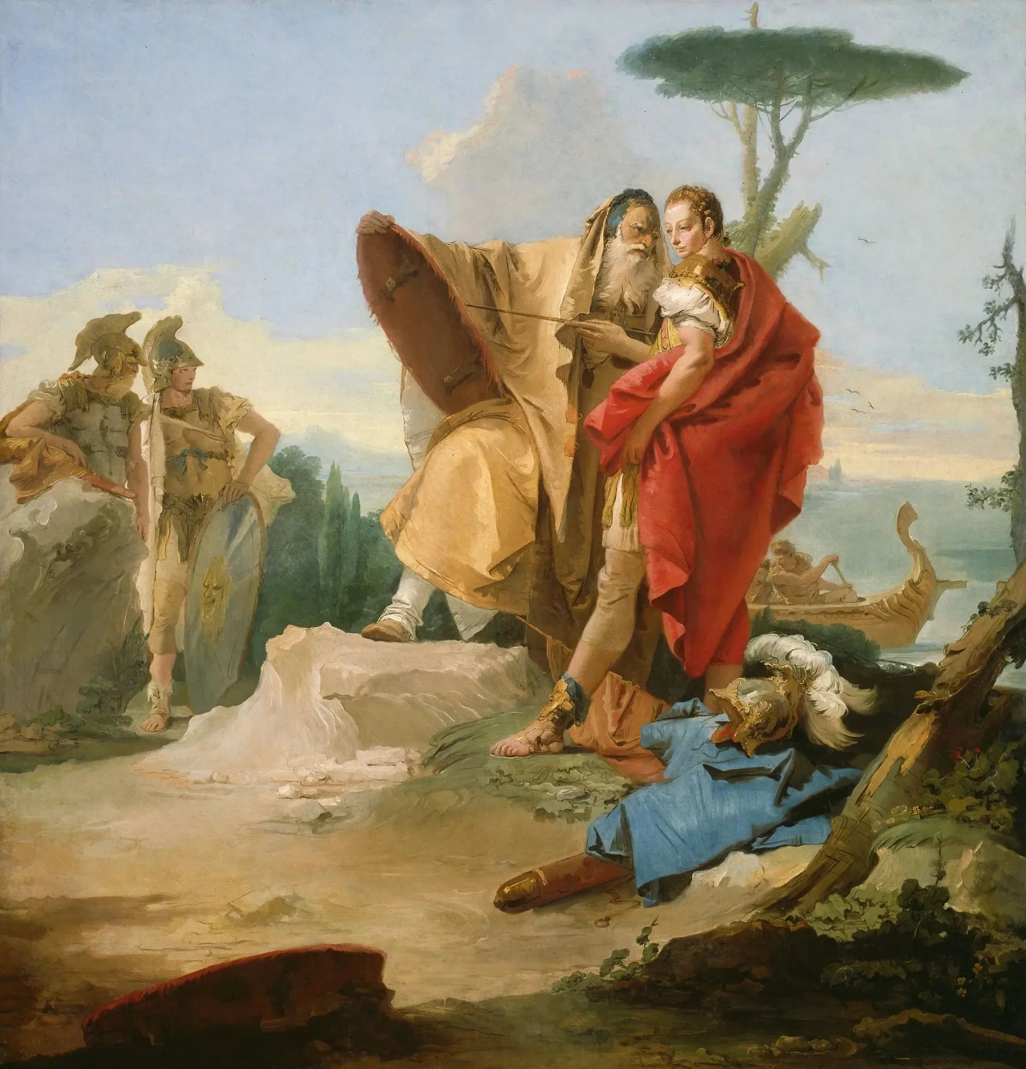 Rinaldo et le Mage d'Ascalon - Giovanni Battista Tiepolo image 1 reproduction réalisée par Alpha Reproduction