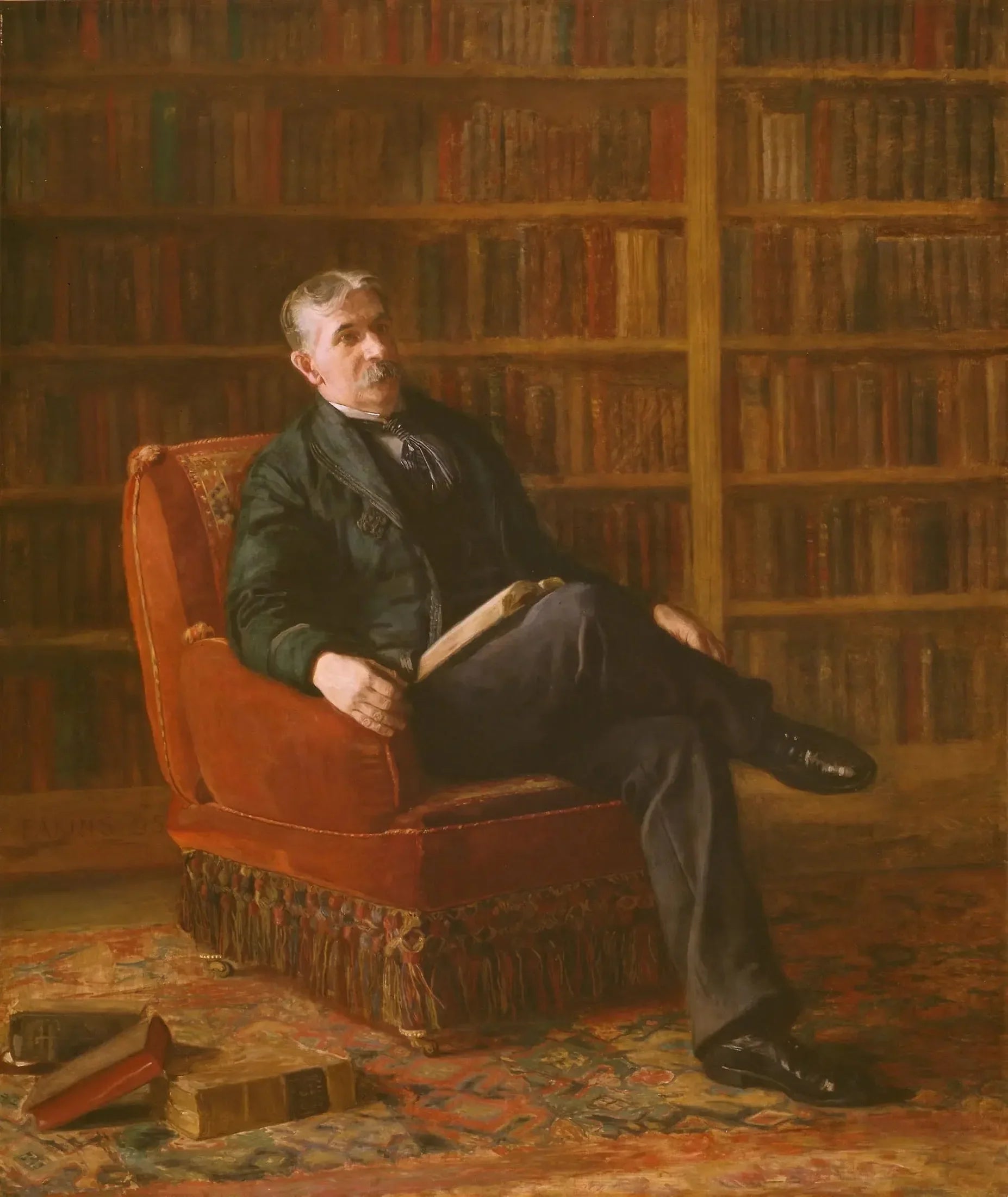 Riter Fitzgerald - Thomas Eakins image 1 copie peinte à la main à l’huile
