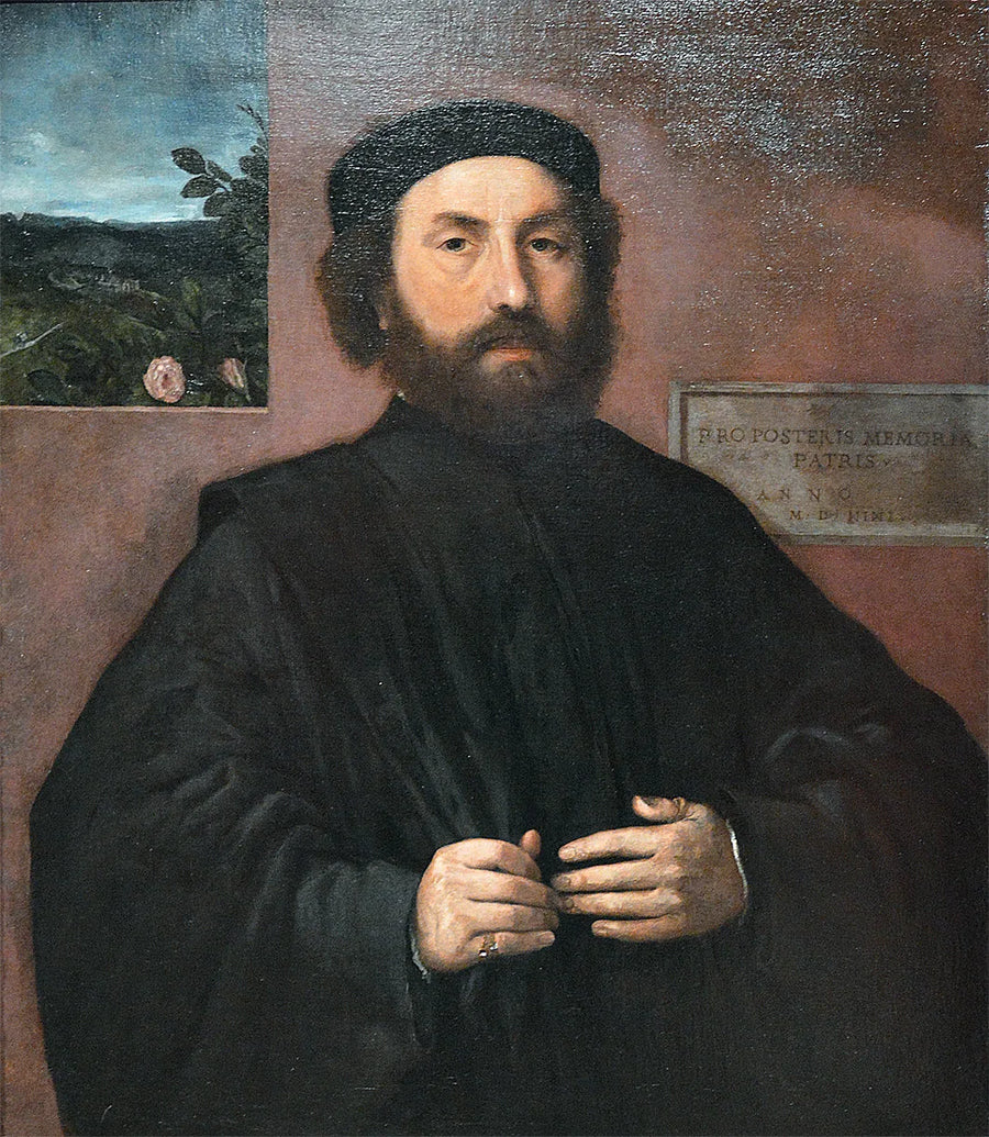 Ritratto di Ludovico Grazioli - Lorenzo Lotto