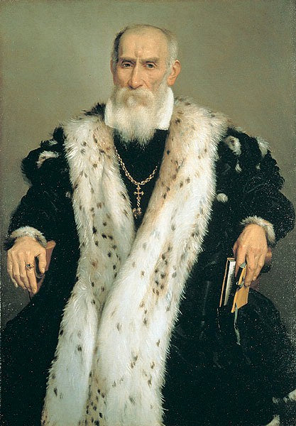 Ritratto di un nobile Albani - Giovanni Battista Moroni