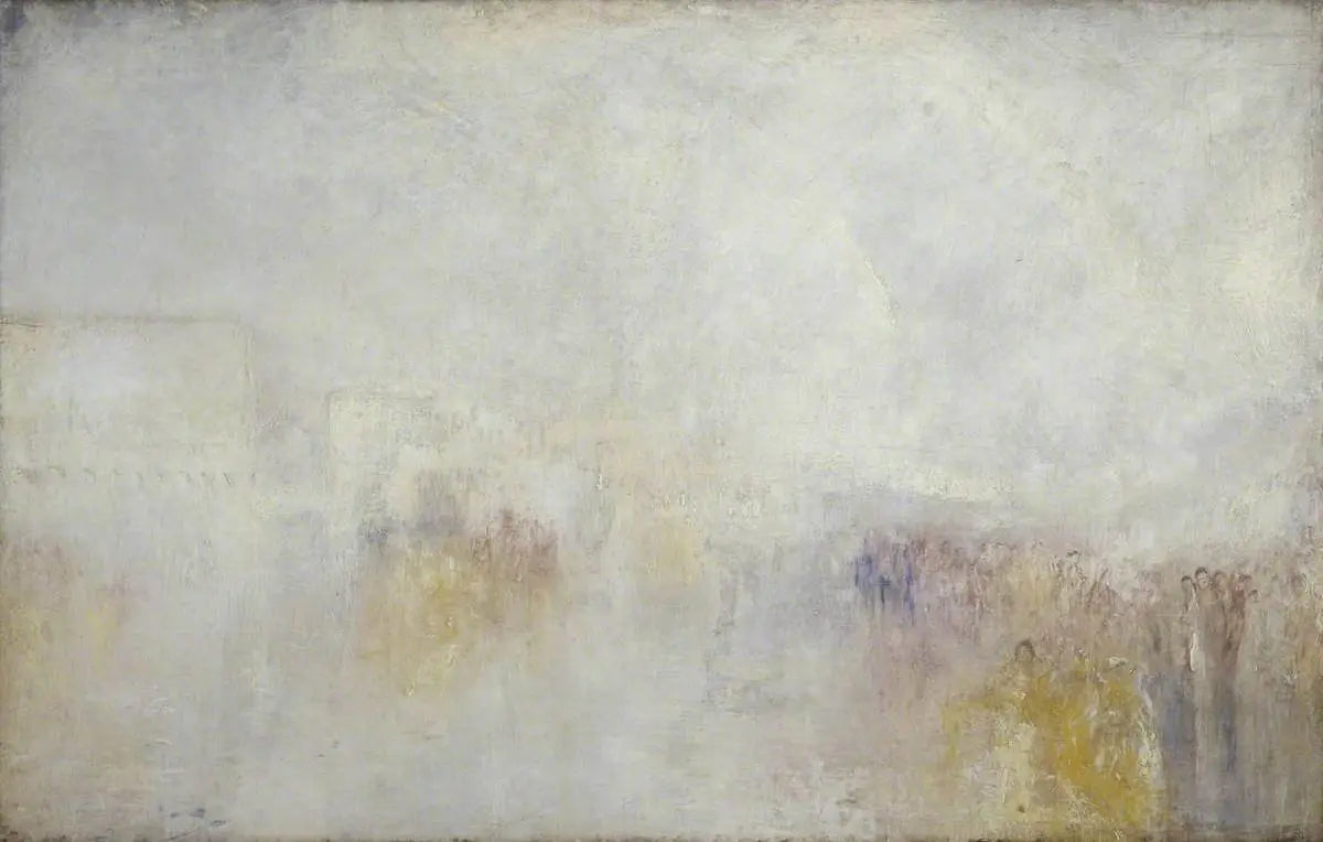 Riva degli Schiavone, Venice: Water Fête - J. M. W. Turner image 1 tableau peint à l’huile sur toile