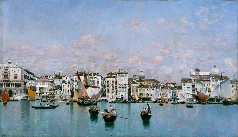 La « Riva degli Schiavoni » à Venise - Martín Rico
