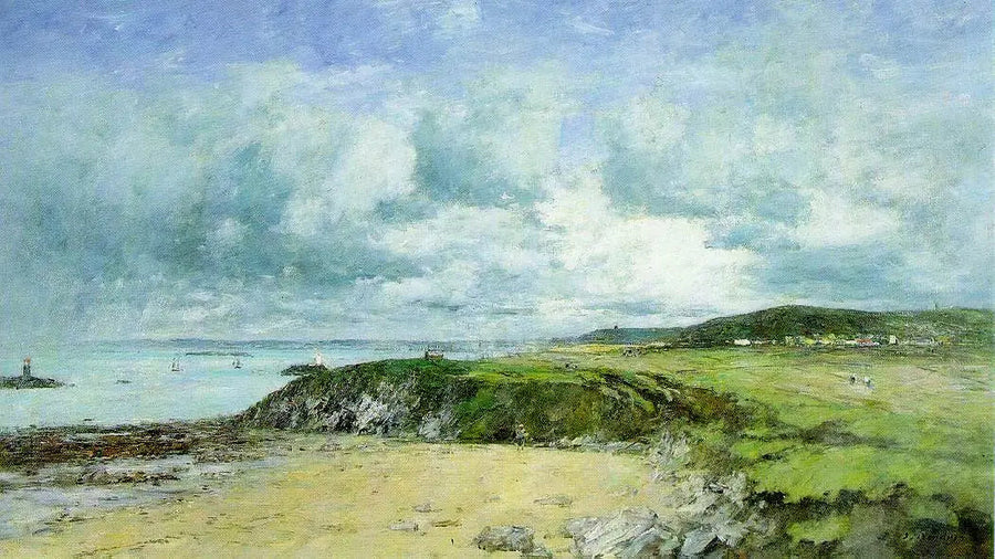 Rivage de Portrieux, Côtes-du-Nord - Eugène Boudin