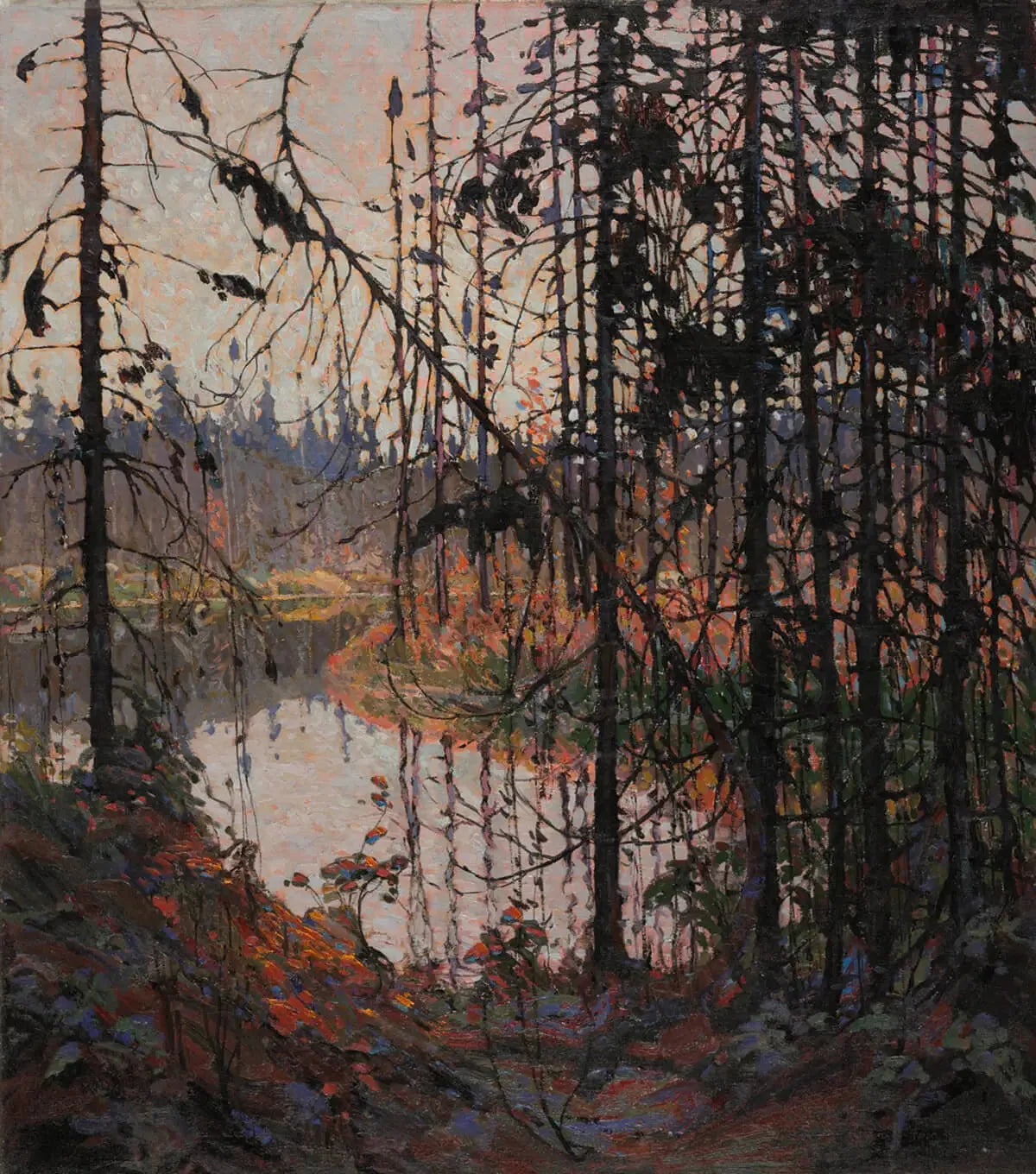 Rivière du Nord - Tom Thomson image 1 tableau peint à l’huile sur toile