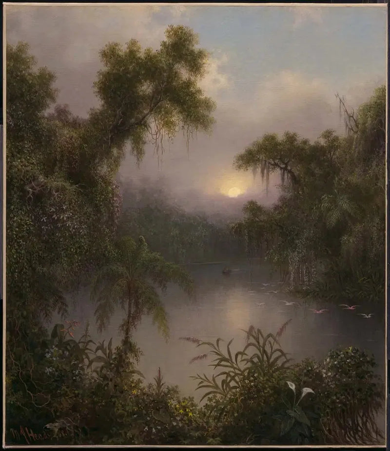 Rivière sud-américaine - Martin Johnson Heade