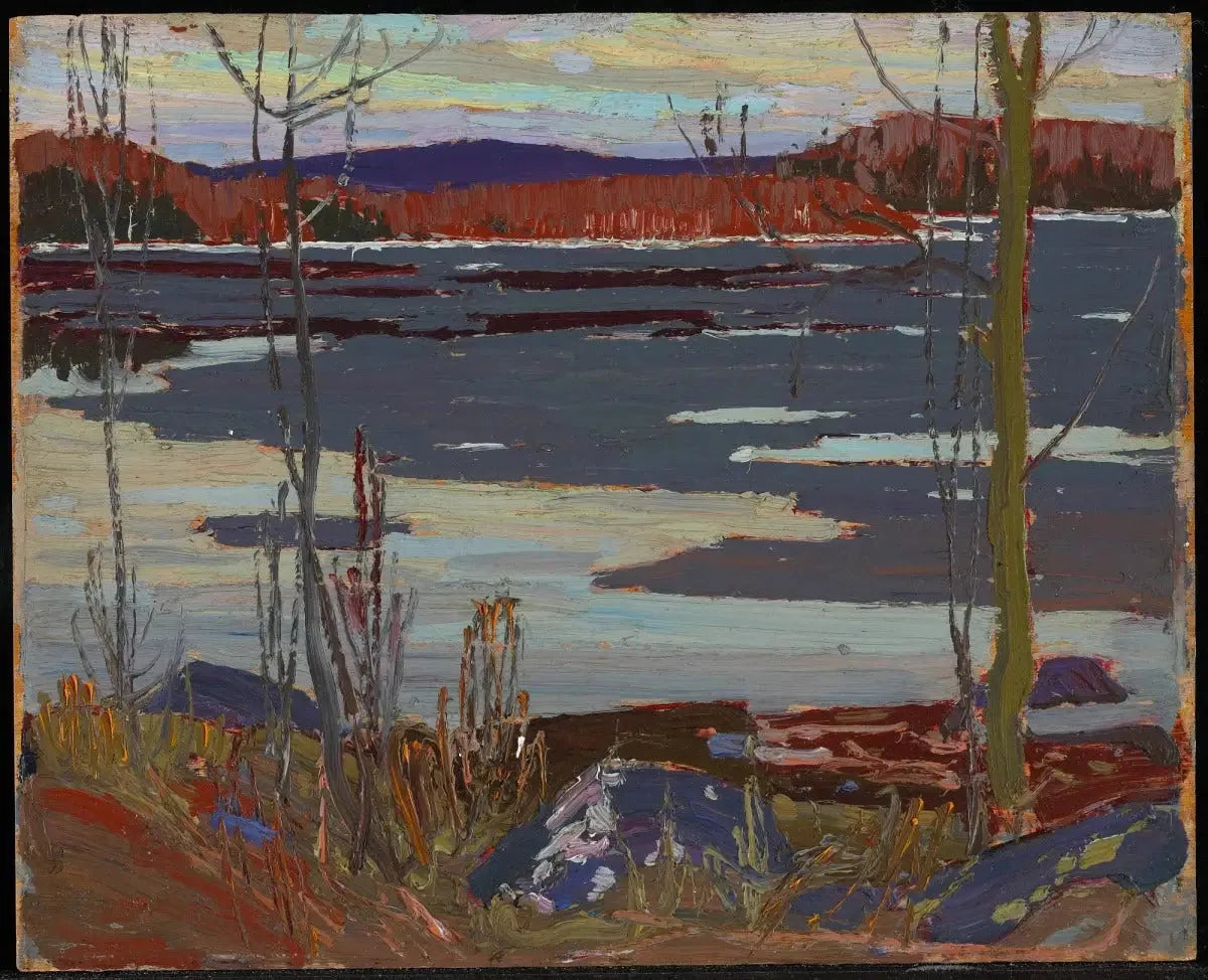 Rivière - Tom Thomson image 1 reproduction artisanale de tableau