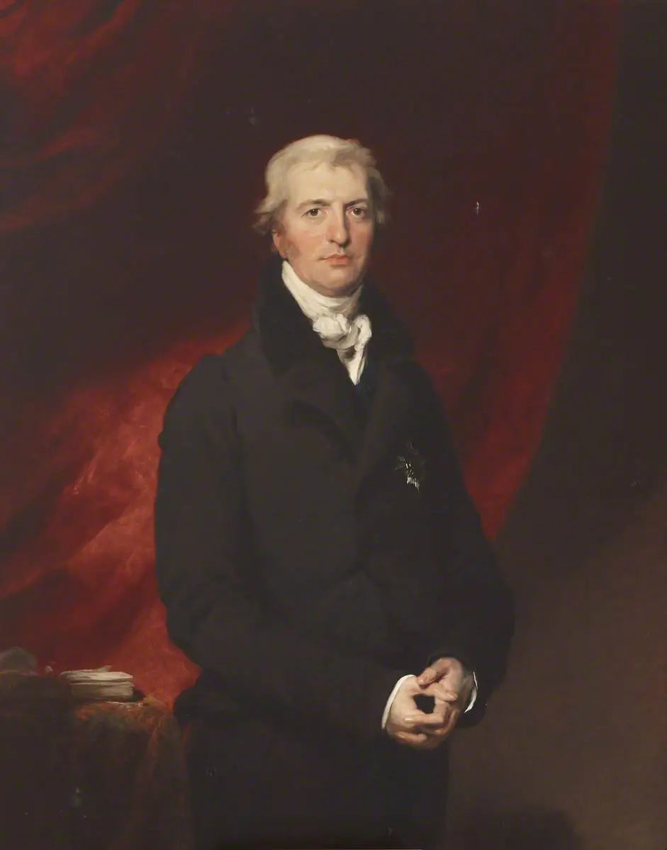 Robert Banks Jenkinson, 2e comte de Liverpool (1770-1828) - Thomas Lawrence image 1 copie de tableau peinte à la main