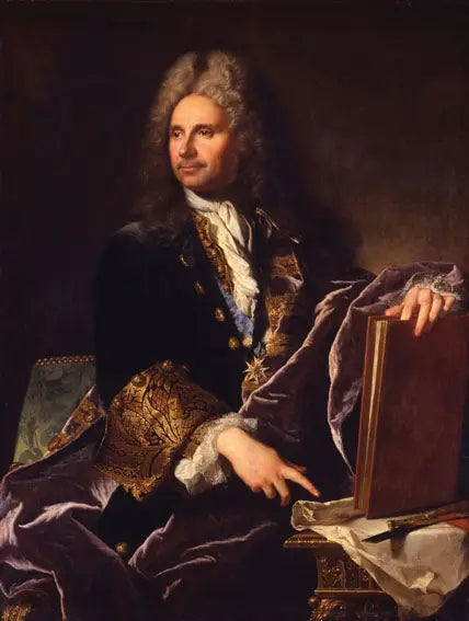 Robert de Cotte - Hyacinthe Rigaud image 1 reproduction artisanale de tableau