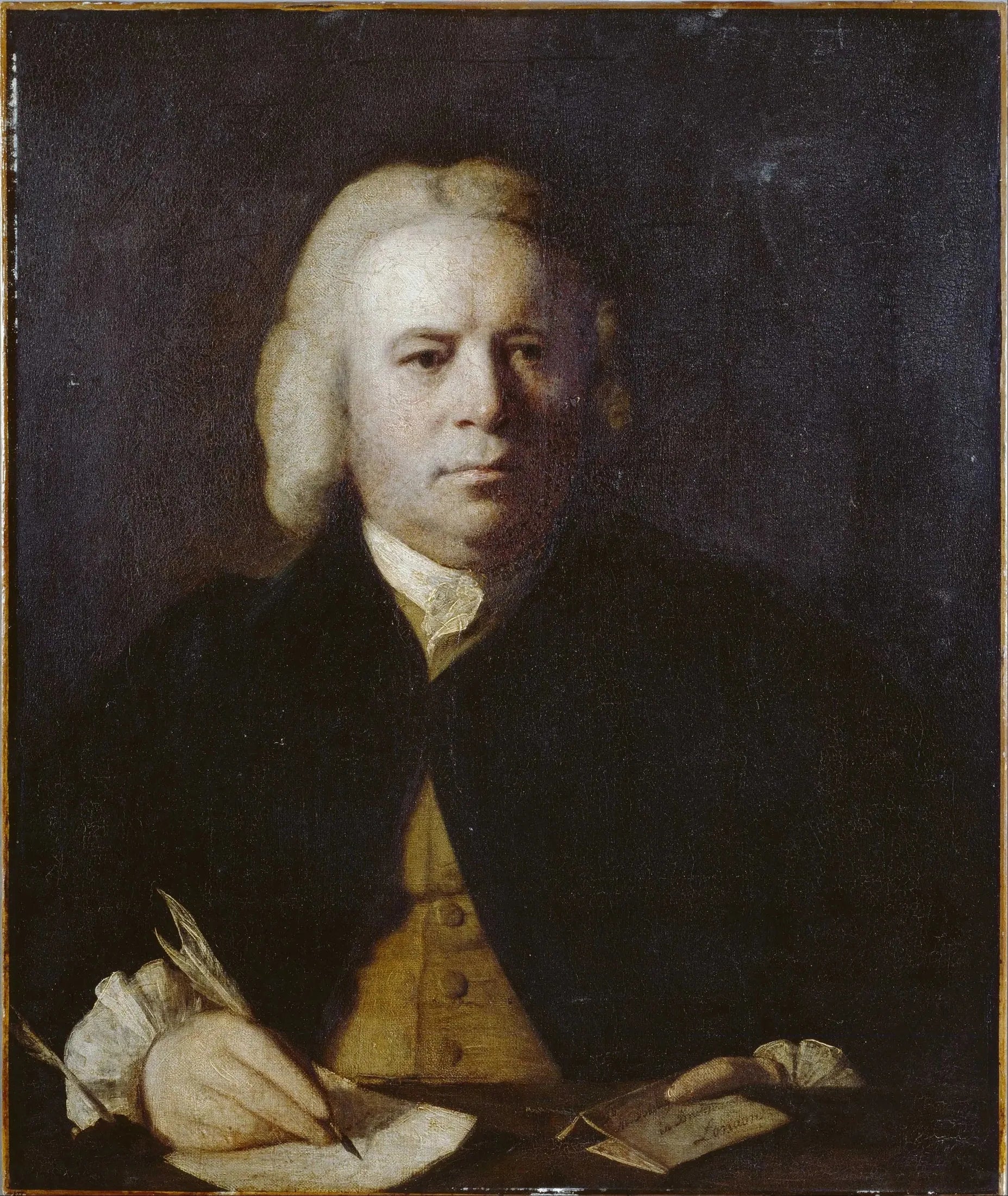 Robert Dodsley - Joshua Reynolds image 1 tableau peint à l’huile sur toile