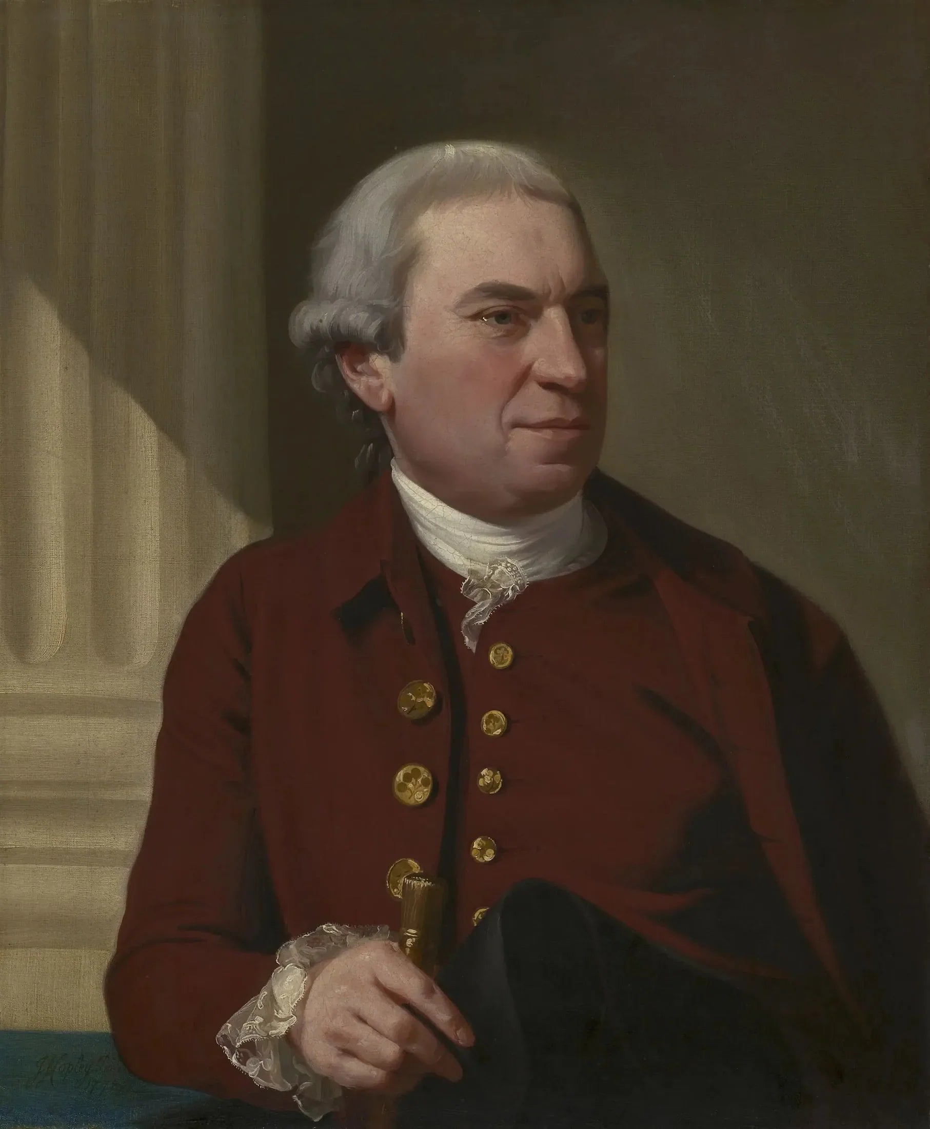 Robert Hyde, écuyer de Hyde - John Singleton Copley image 1 copie de tableau peinte à la main