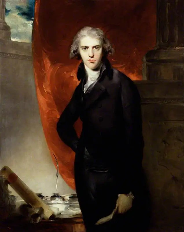 Robert Jenkinson, 2e comte de Liverpool - Thomas Lawrence image 1 tableau peint à l’huile sur toile