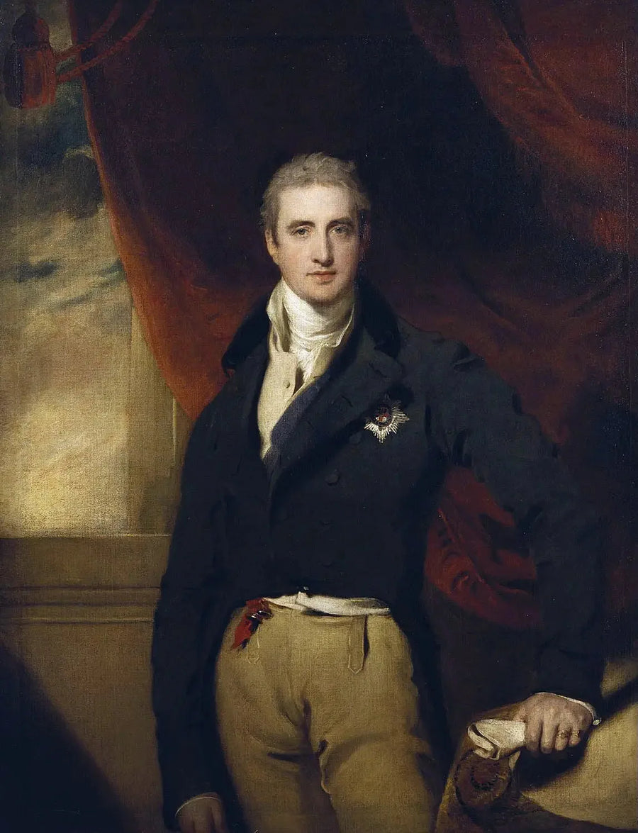 Robert Stewart (1769-1822), vicomte Castlereagh, plus tard deuxième marquis de Londonderry - Thomas Lawrence