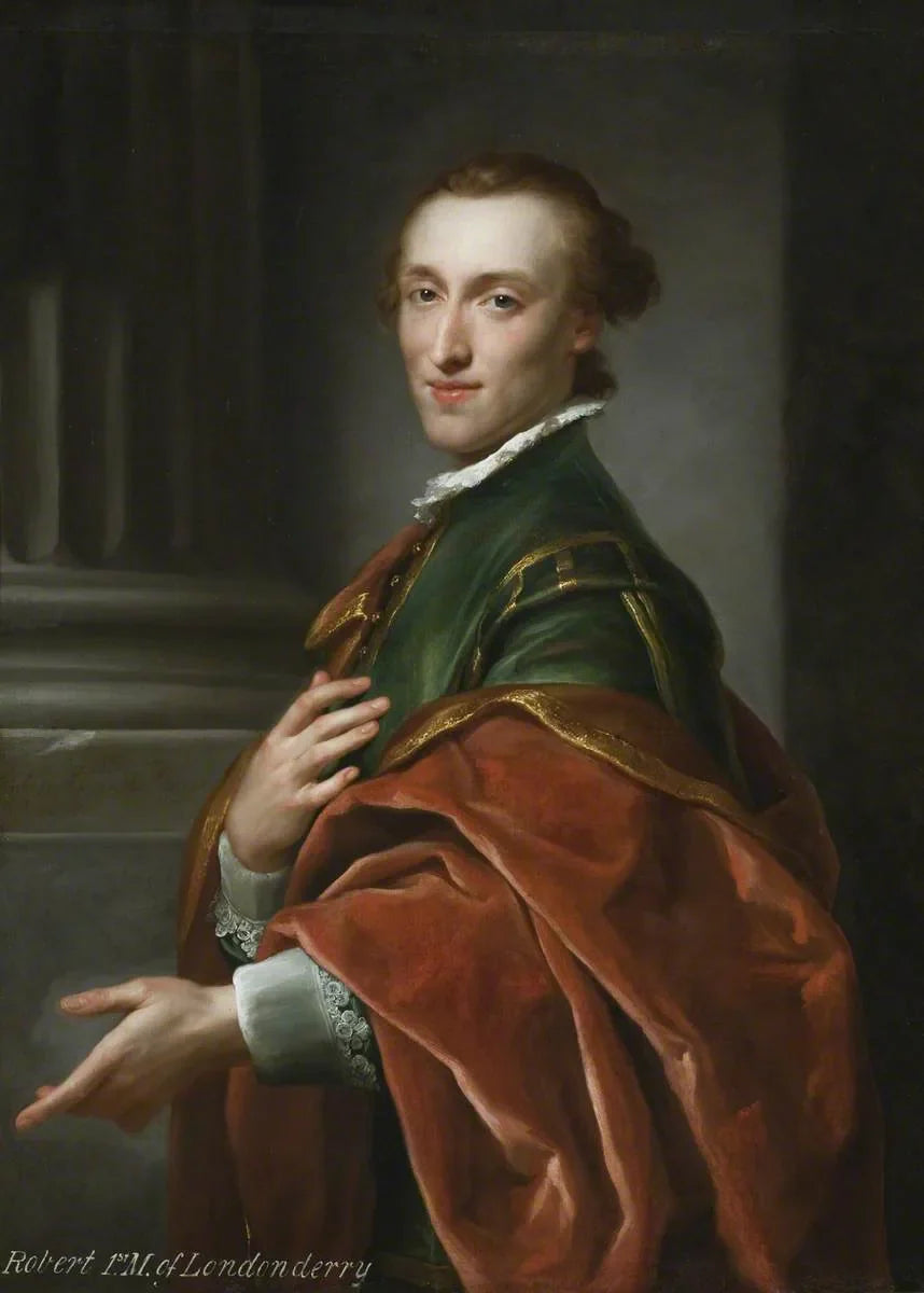 Robert Stewart, 1er marquis de Londonderry - Anton Raphael Mengs image 1 copie peinte à la main à l’huile