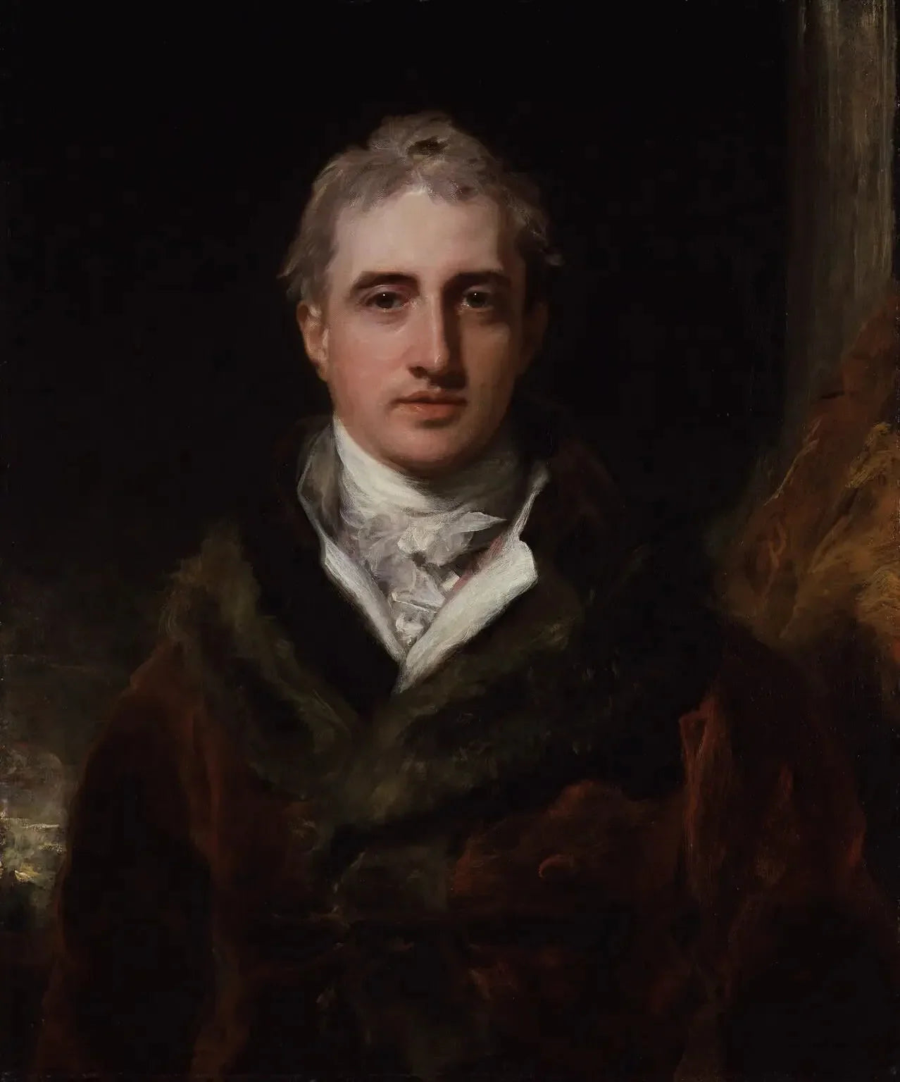 Robert Stewart, 2e marquis de Londonderry (Lord Castlereagh) - Thomas Lawrence image 1 reproduction artisanale de tableau