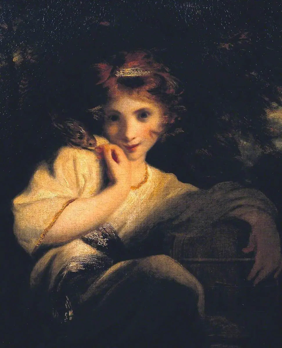 Robinetta - Joshua Reynolds image 1 reproduction d’œuvre d’art à l’huile