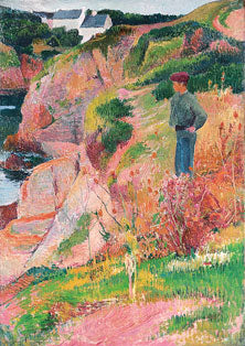Rochers au bord de l'Aven - Henry Moret