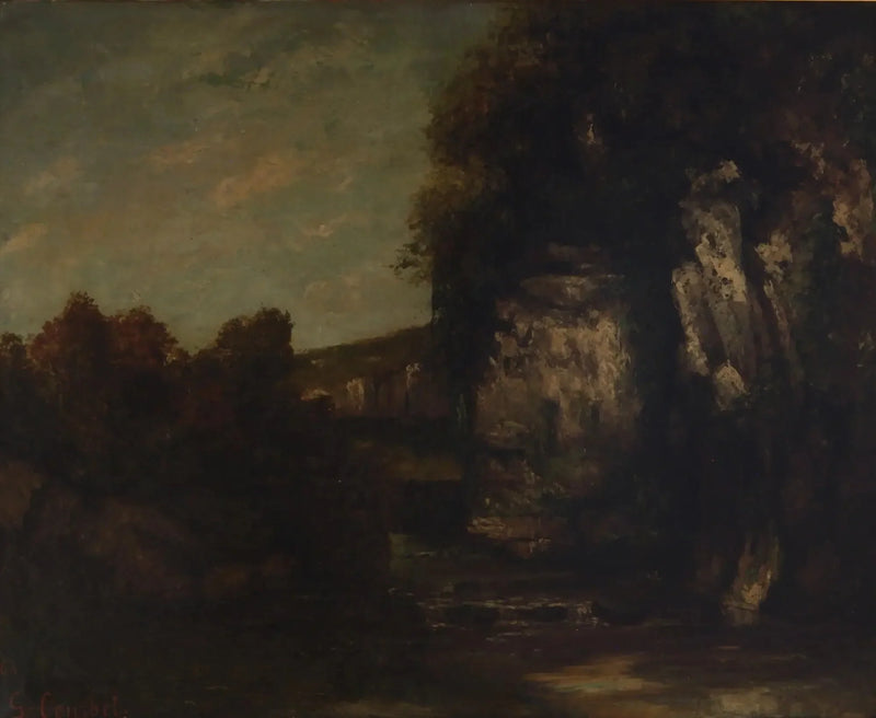 Rochers - Gustave Courbet