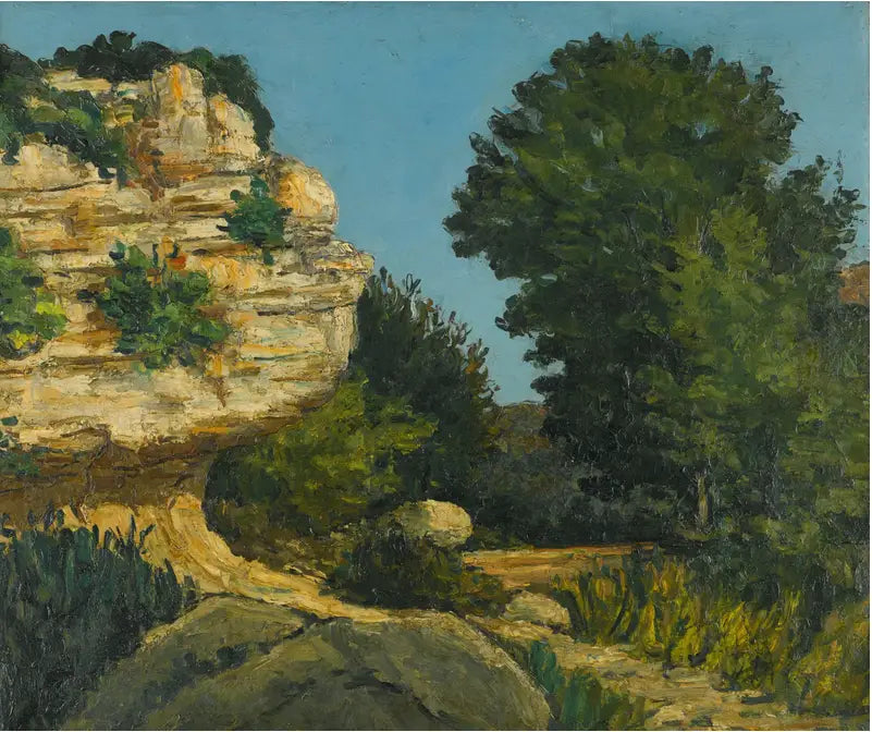 Rochers - Paul Cézanne