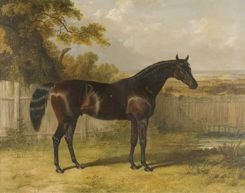 Rockingham - John Frederick Herring, Sr. image 1 copie peinte à la main à l’huile