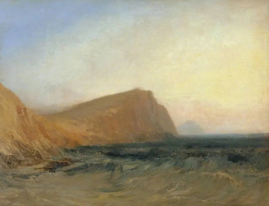 Rocky Coast - J. M. W. Turner image 1 reproduction de peinture à l’huile