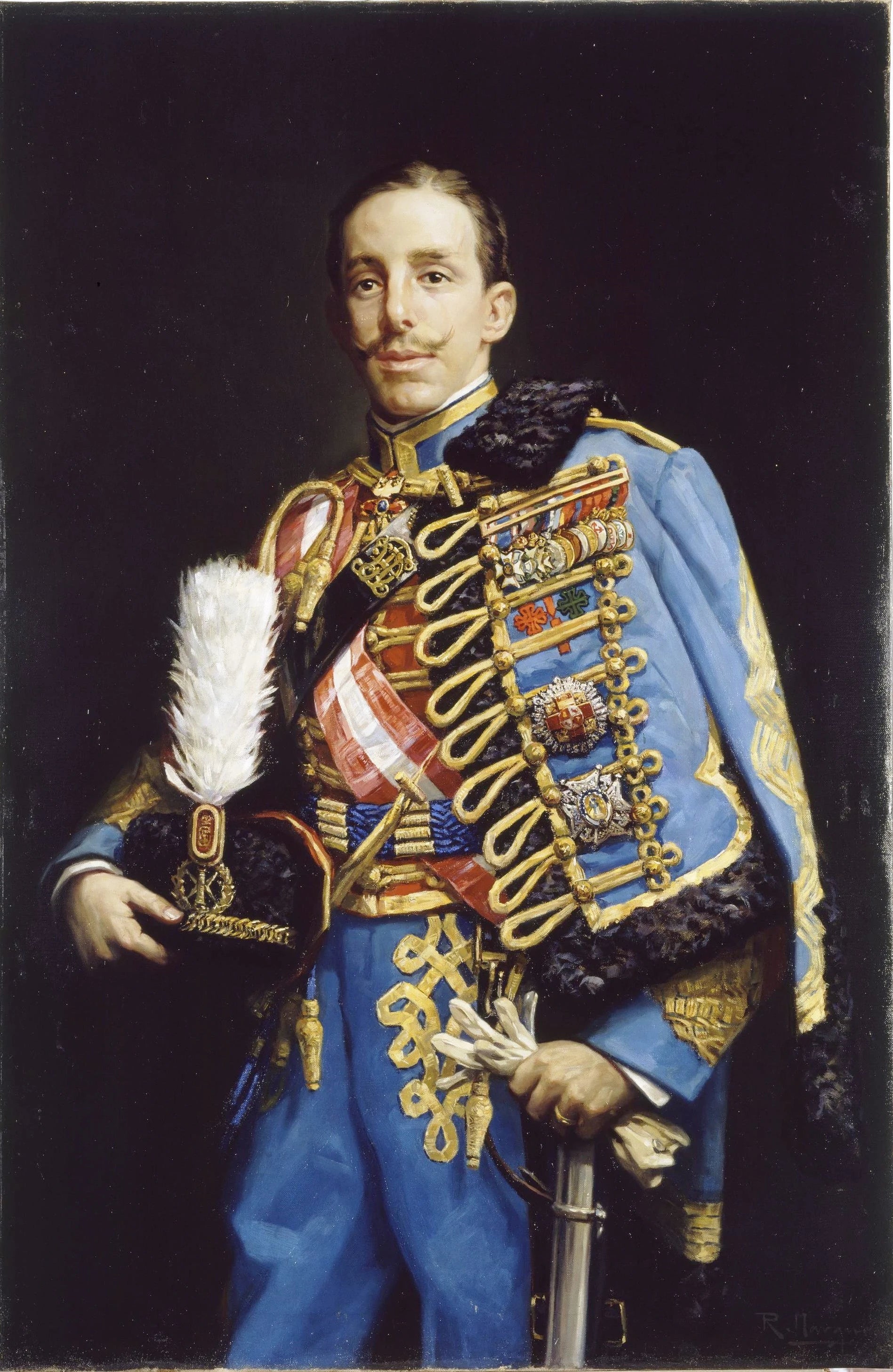 Le roi Alphonse XIII - Román Navarro