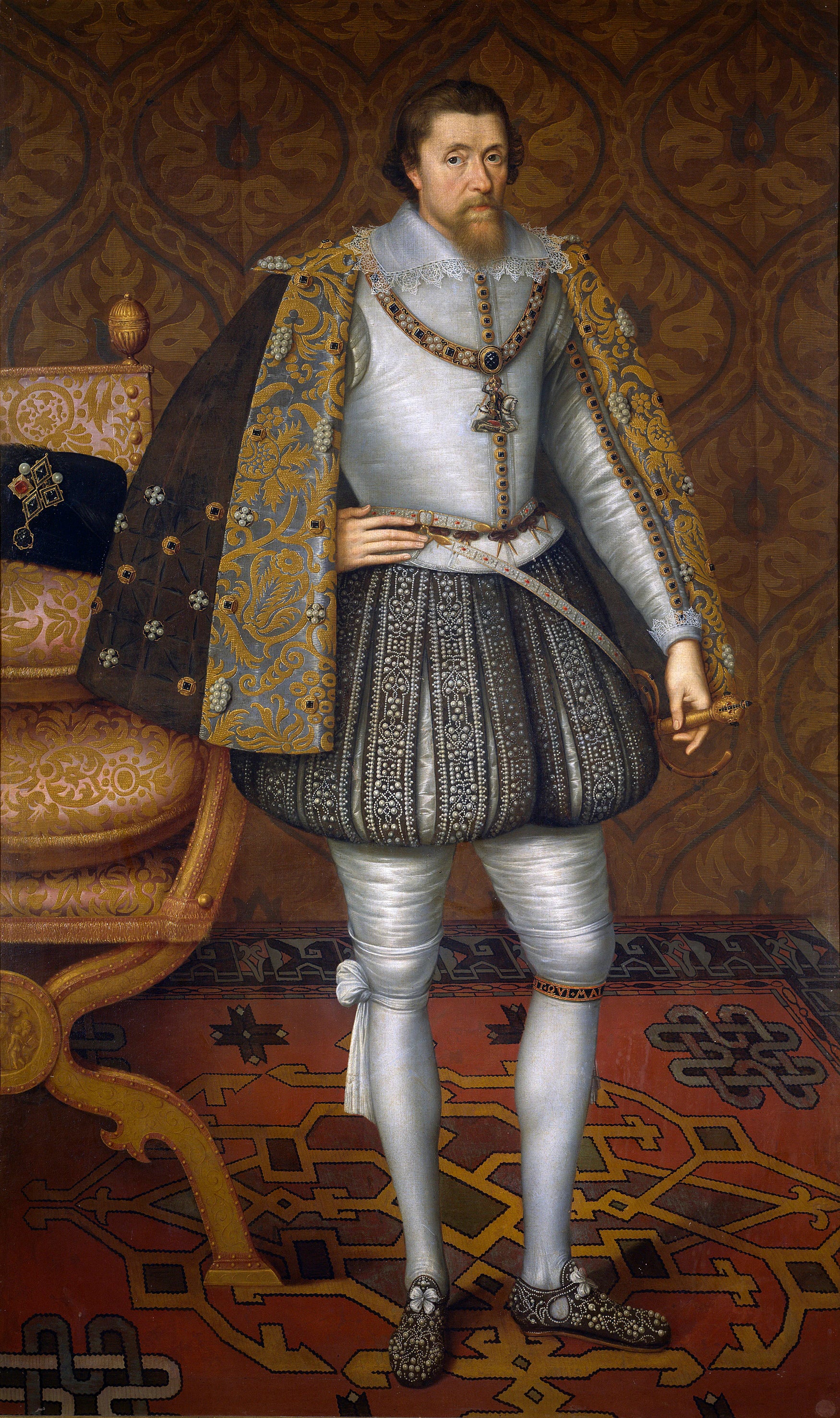 Roi Jacques Ier d'Angleterre - John de Critz