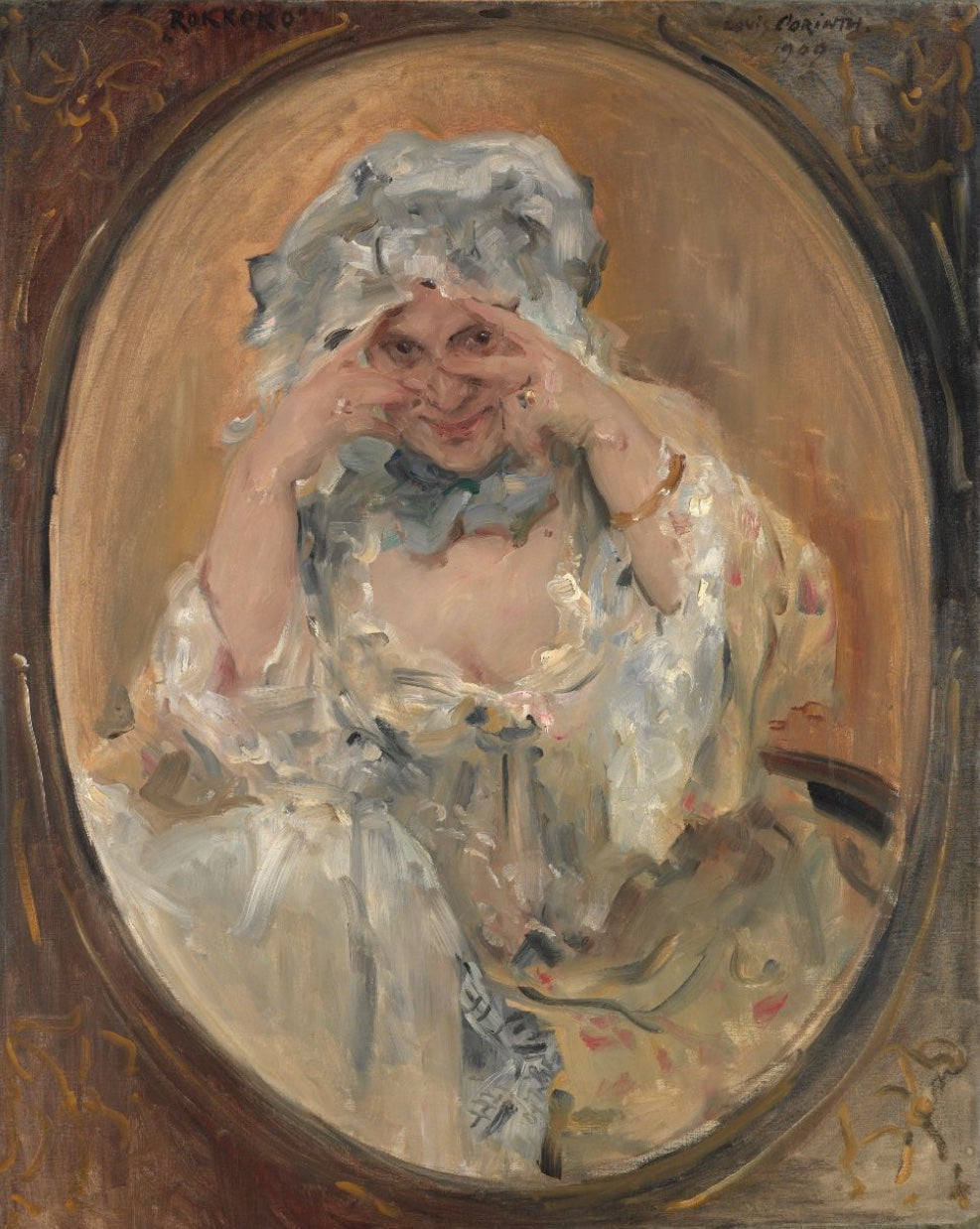 Rokoko - Lovis Corinth image 1 copie peinte à la main à l’huile