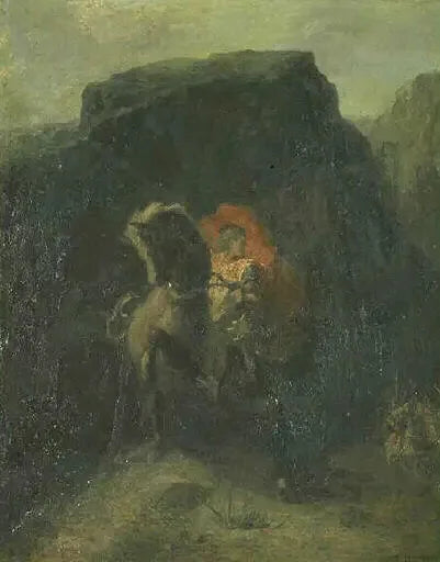 Roland à Ronceveaux - Odilon Redon image 1 reproduction réalisée par Alpha Reproduction