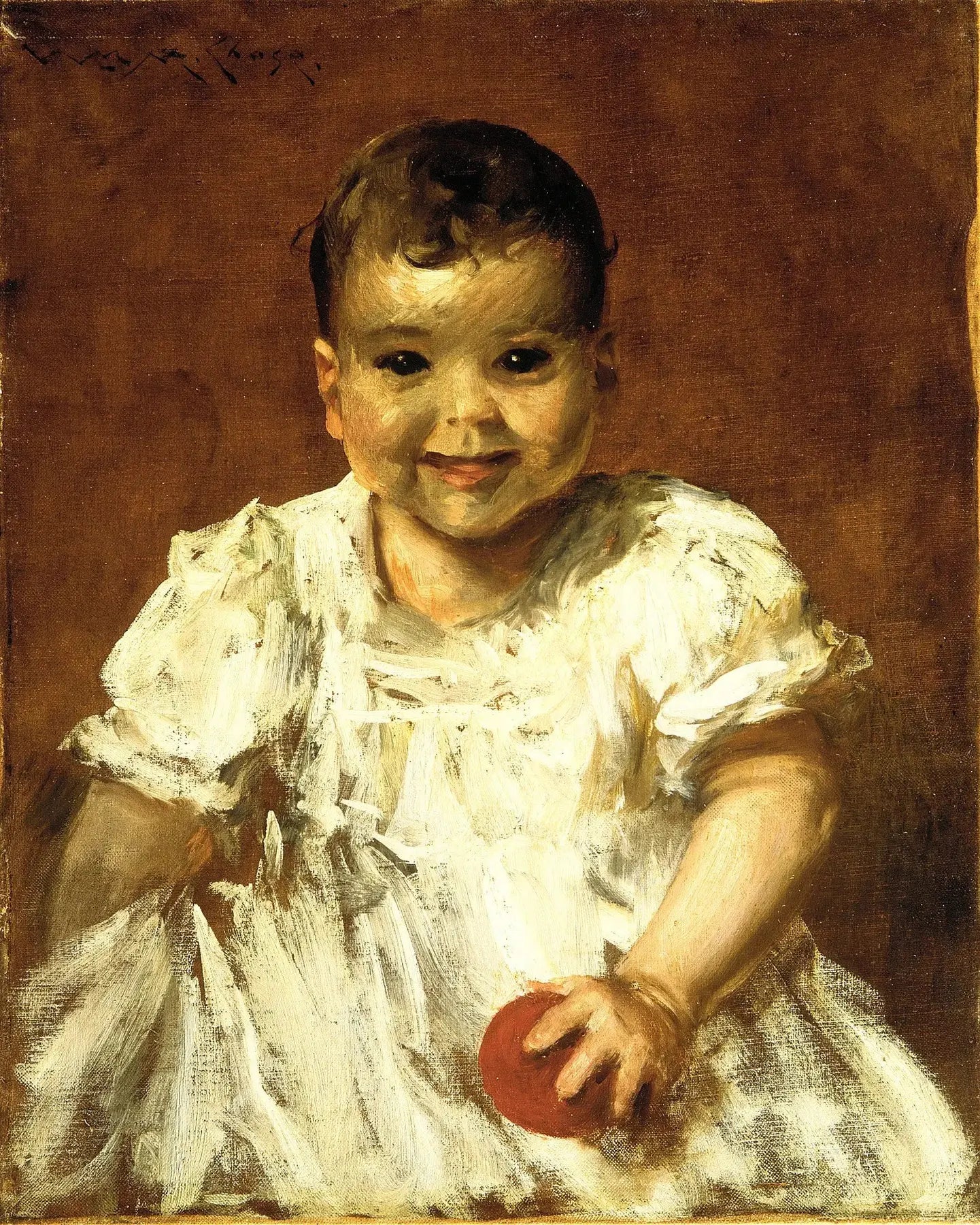 Roland - William Merritt Chase image 1 reproduction de peinture à l’huile