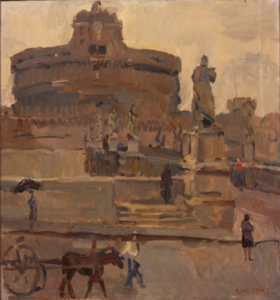 Rome, Château Saint-Ange - Isaac Israëls image 1 tableau peint à l’huile sur toile