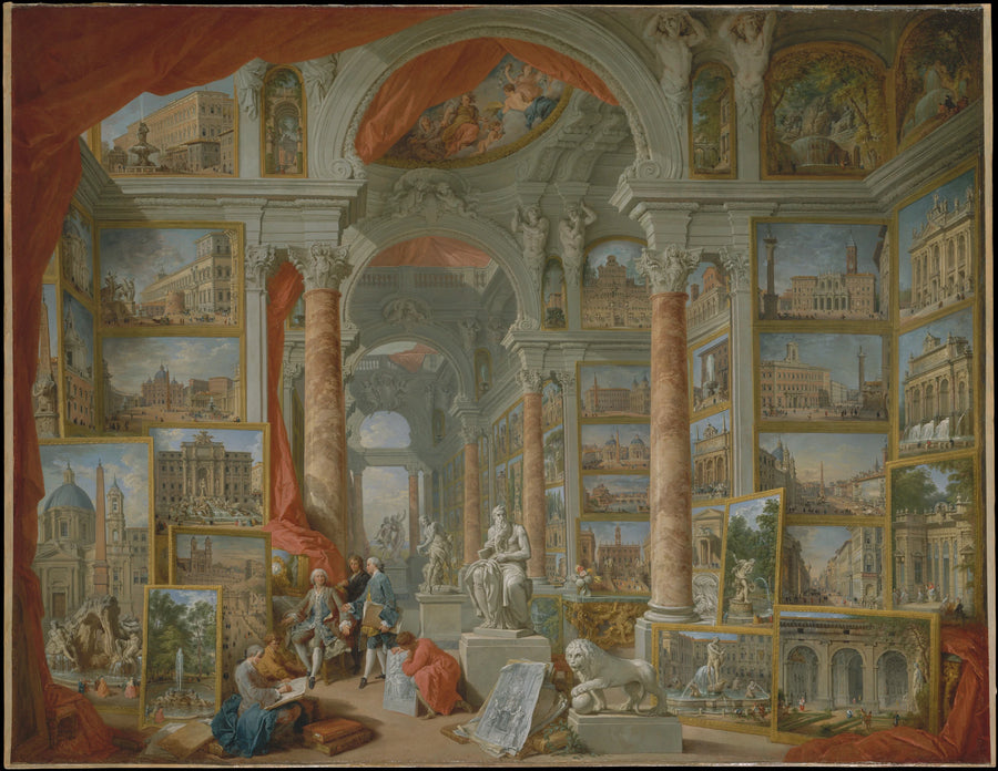Rome moderne - Giovanni Paolo Panini