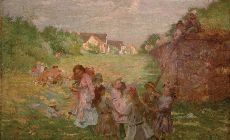 Ronda de crianças - Eliseu Visconti