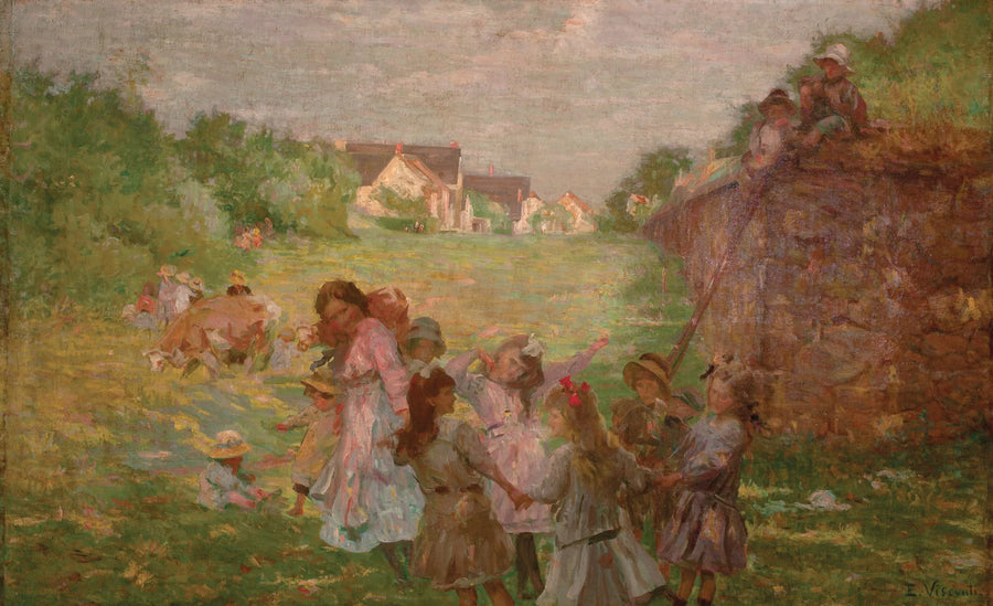Ronda de crianças - Eliseu Visconti