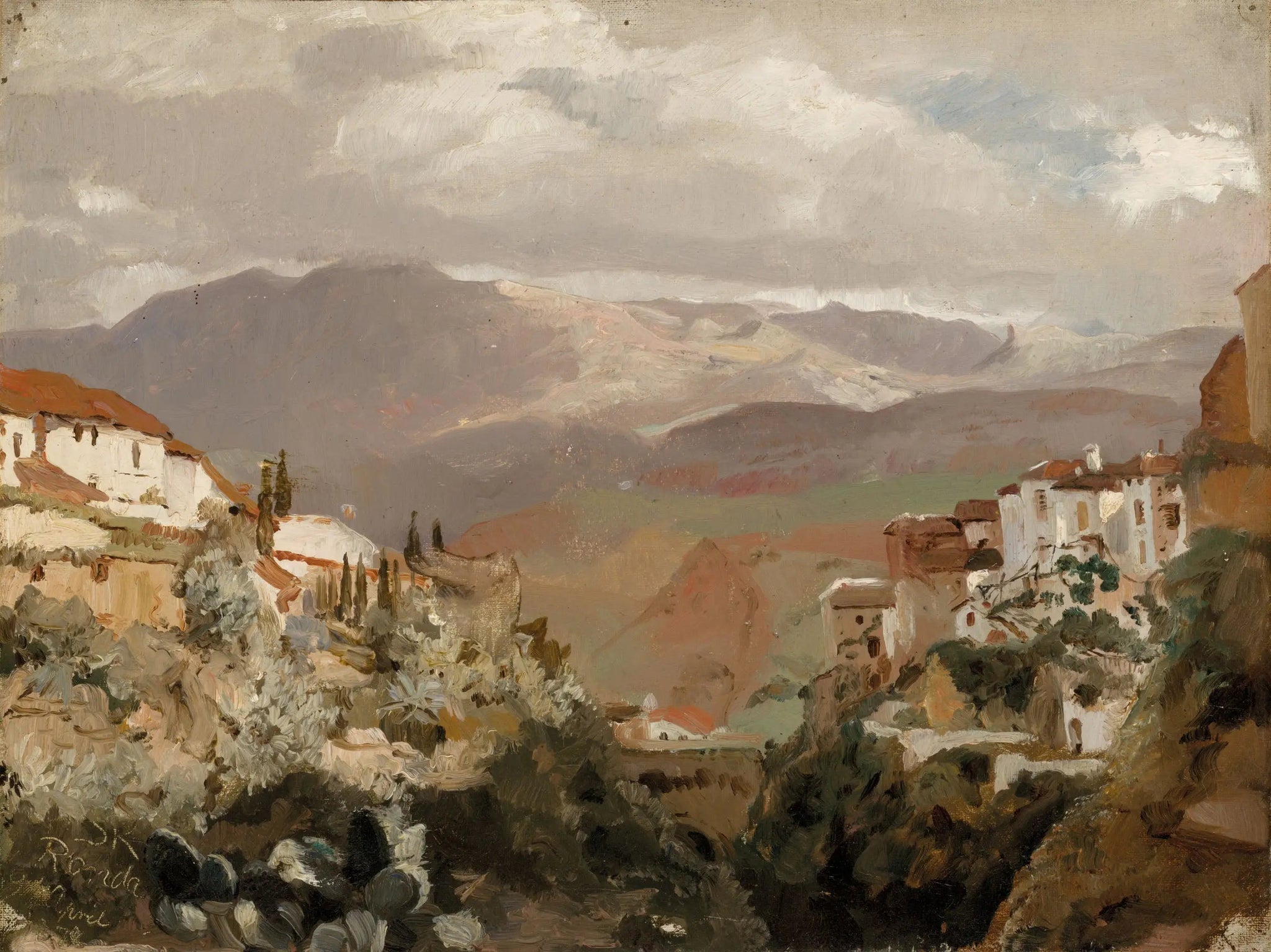 Ronda - Peder Severin Krøyer image 1 reproduction artisanale de tableau