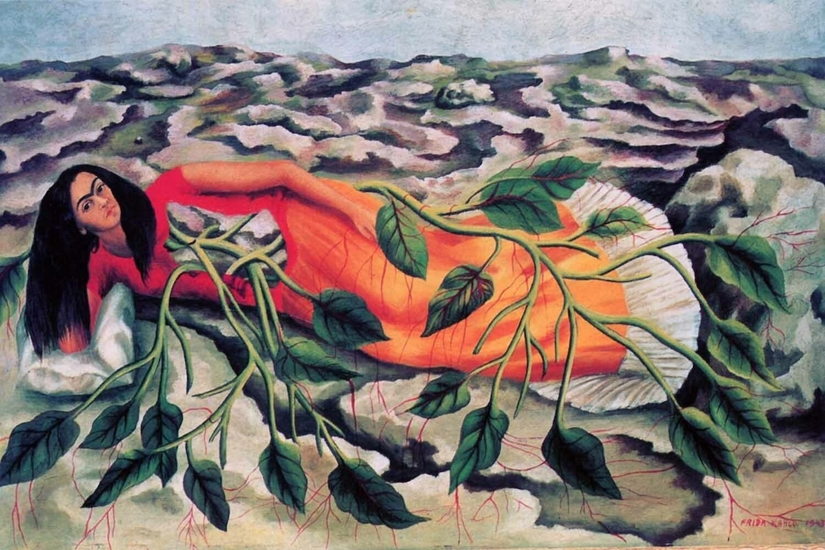 Racines - Frida Kahlo image 1 reproduction de peinture à l’huile