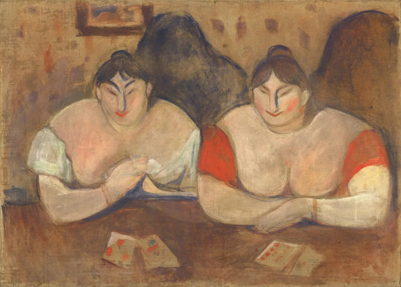 Rosa et Amélie - Edvard Munch