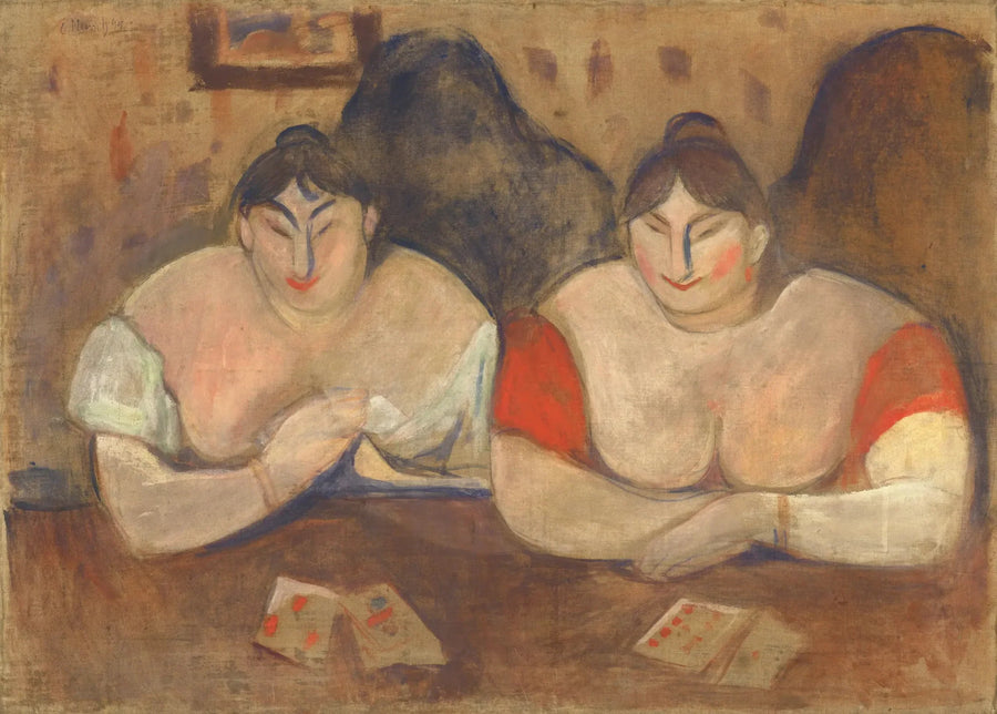 Rosa et Amélie - Edvard Munch