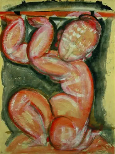 Rose cariatide (Audace) - Amedeo Modigliani