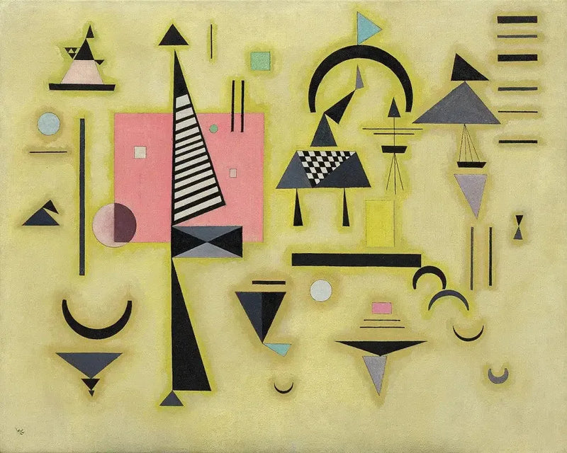 Rose décisive - Vassily Kandinsky
