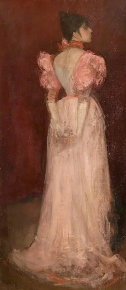 Rose et or : La tulipe - James Abbott McNeill Whistler