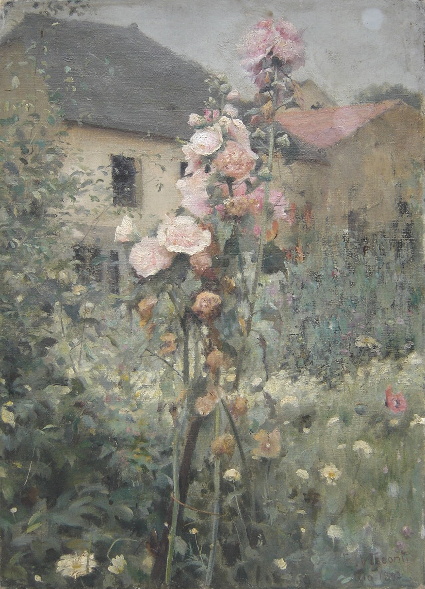 Roseira - Eliseu Visconti image 1 tableau peint à l’huile sur toile
