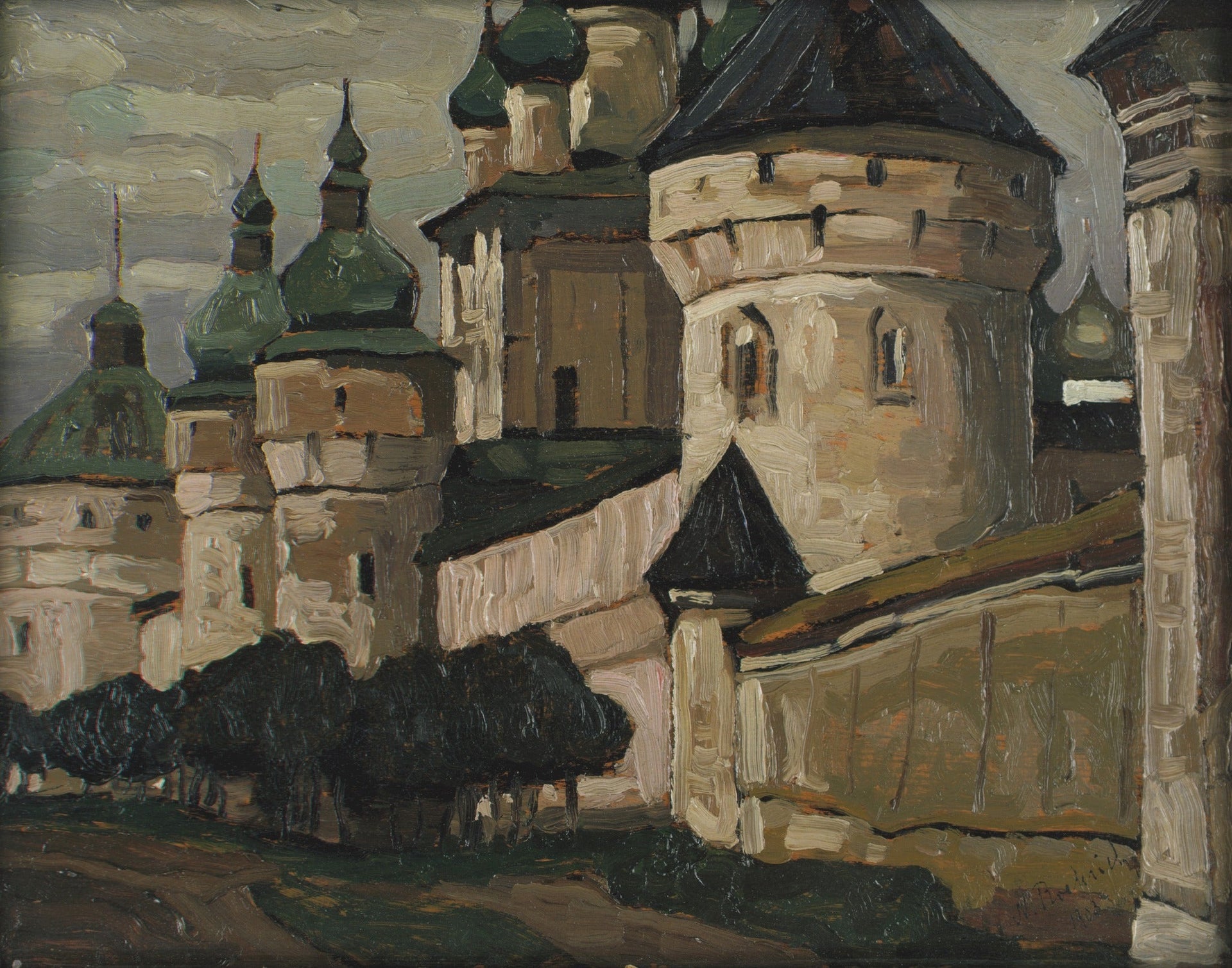 Rostov le Grand - Nicolas Roerich image 1 reproduction artisanale de tableau