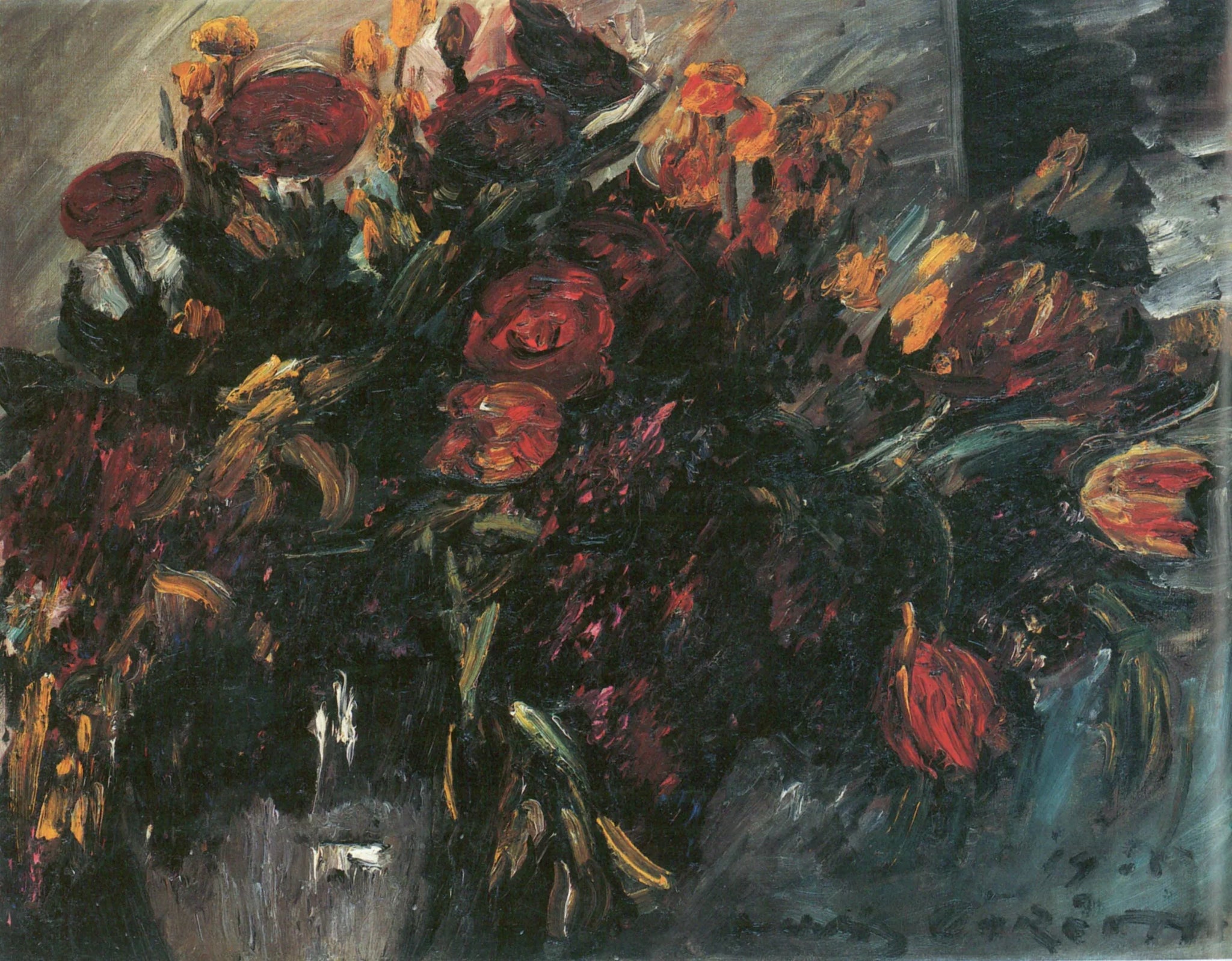 Rote und gelbe Tulpen - Lovis Corinth image 1 tableau peint à l’huile sur toile
