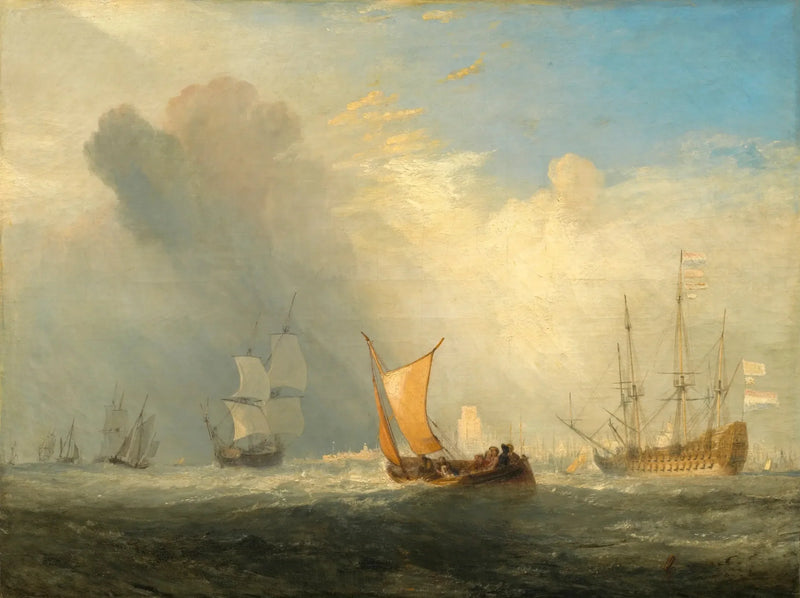 Rotterdam Ferry-Boat - J. M. W. Turner