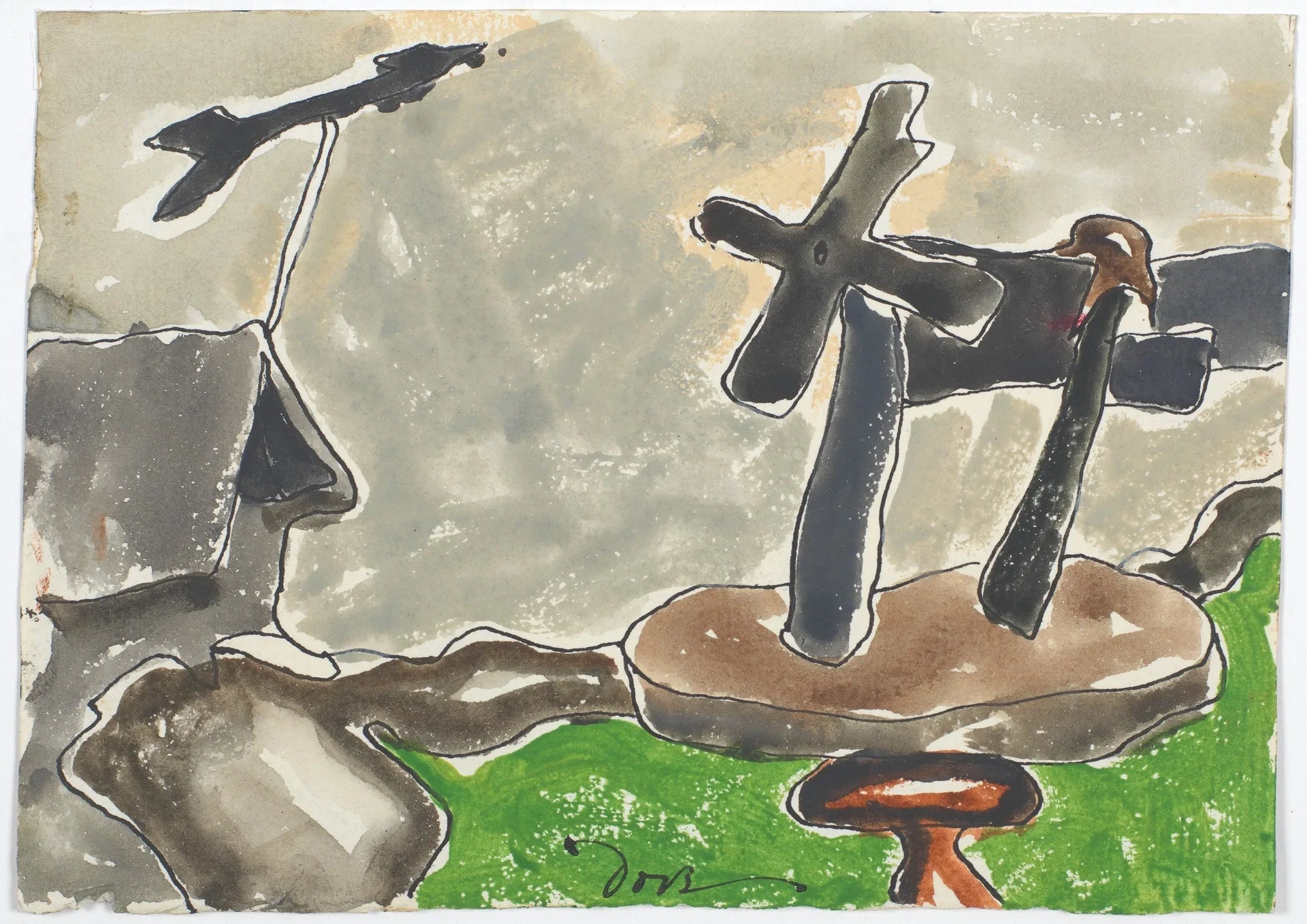 Roue à vent - Arthur Dove image 1 tableau peint à l’huile sur toile