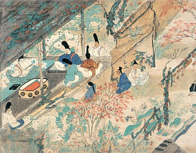 Rouleau des légendes de Kitano Tenjin, Fujiwara no Nobuzane, 1219