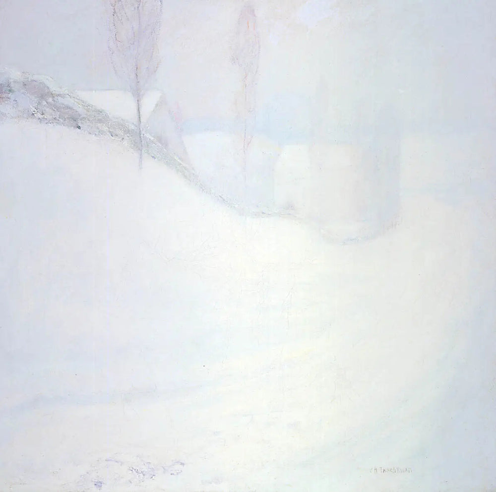 Route de Round Hill - John Henry Twachtman - Alpha Reproduction