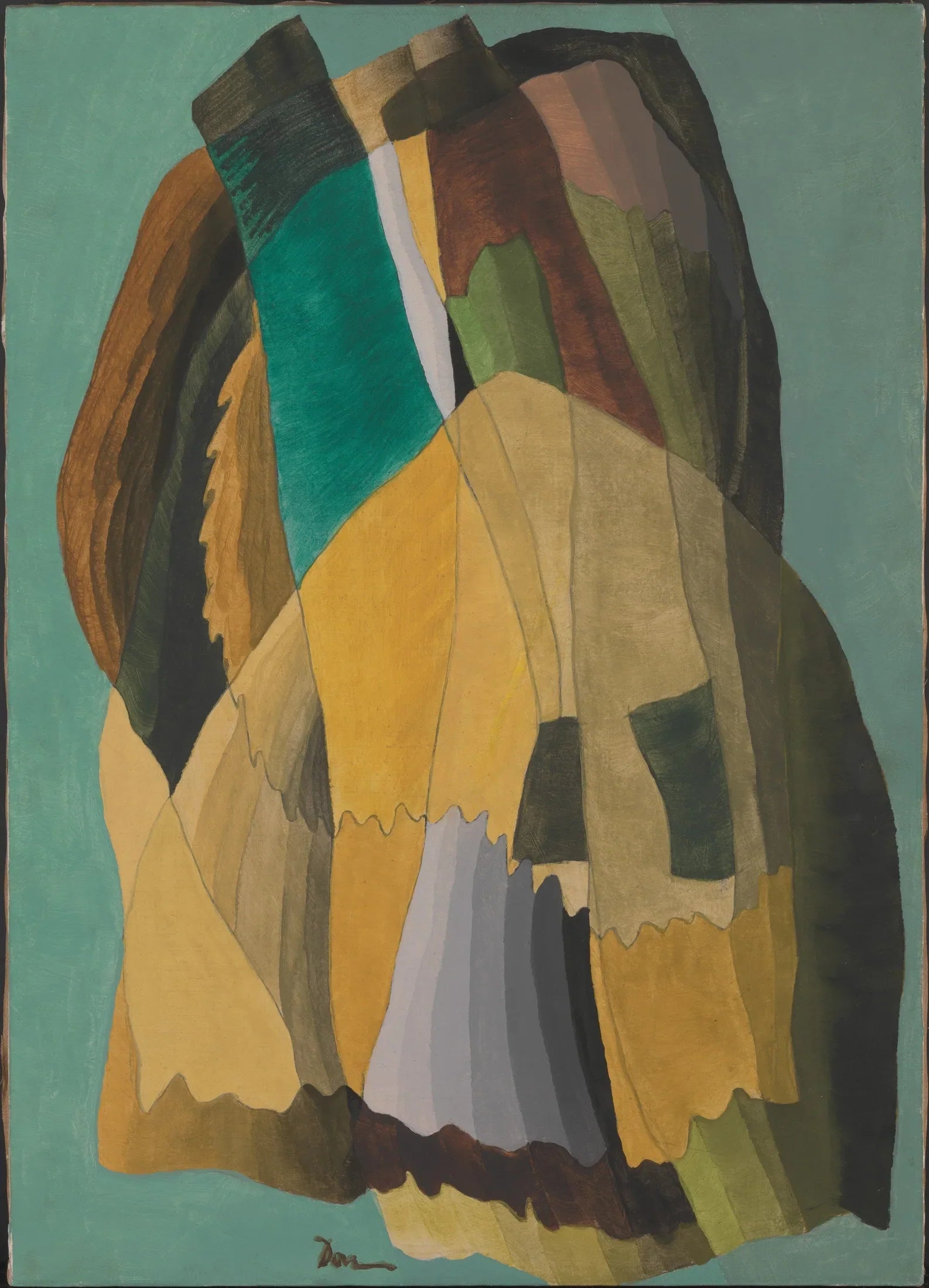 Route du rivage - Arthur Dove image 1 reproduction artisanale de tableau