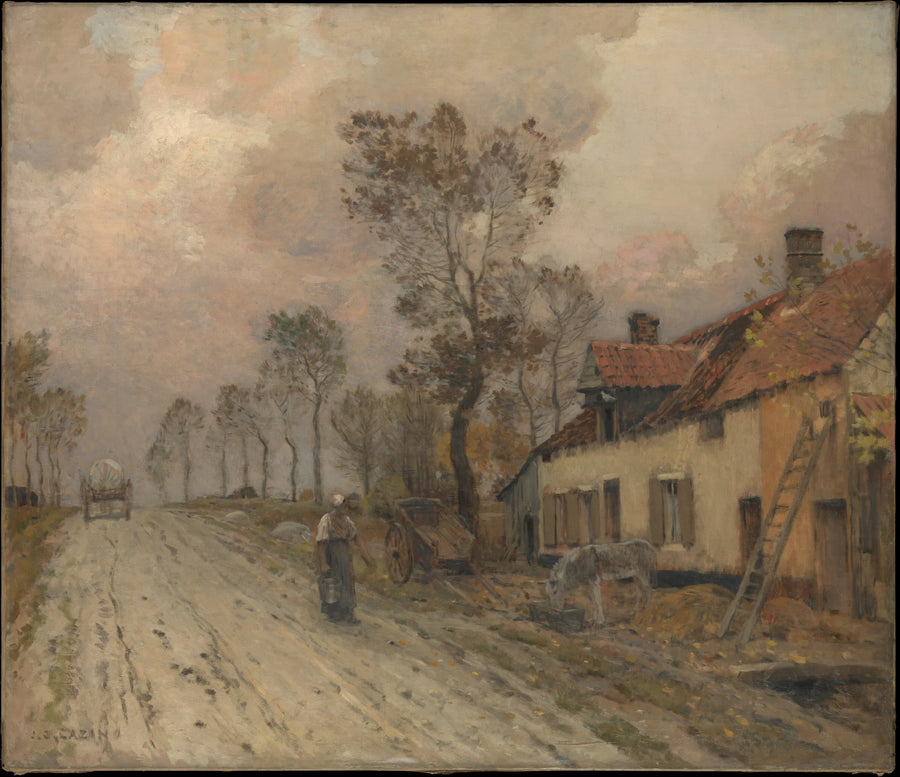 Route Nationale à Samer - Jean-Charles Cazin